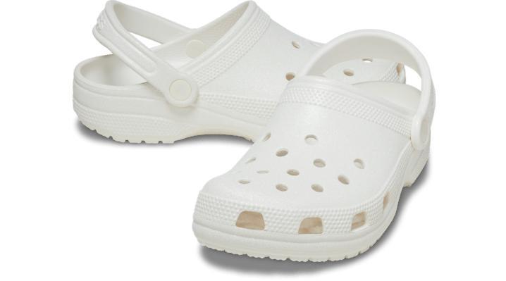 Crocs Womens Classic Glitter Clogs Product Image