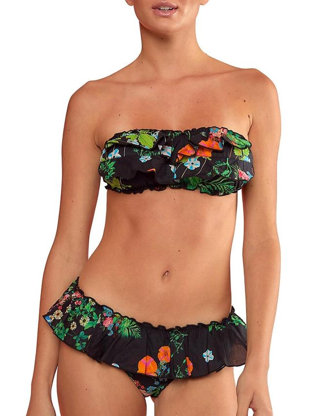 Womens Flirt Ruffle Bikini Top Product Image