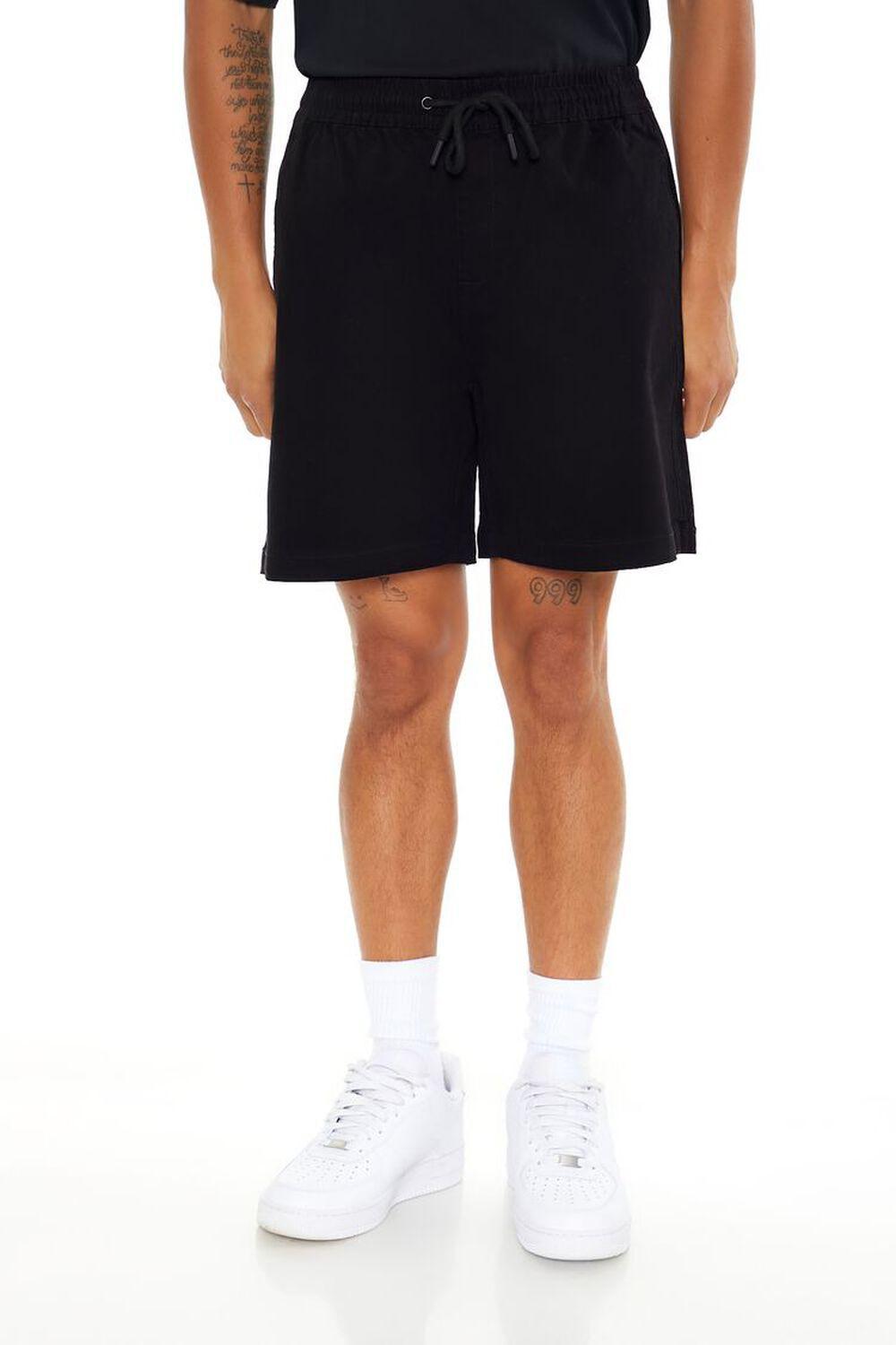 Vented-Hem Drawstring Shorts | Forever 21 Product Image