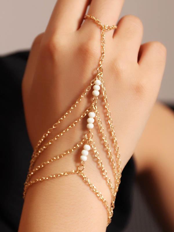 Beaded Chains Bracelet Accessories Product Image