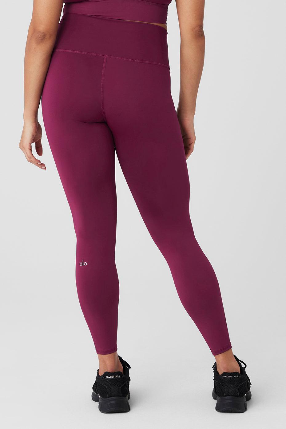 7/8 High-Waist Airlift Legging - Wild Berry Female Product Image