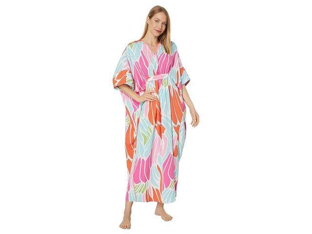 Womens Papillon Printed Caftan Product Image