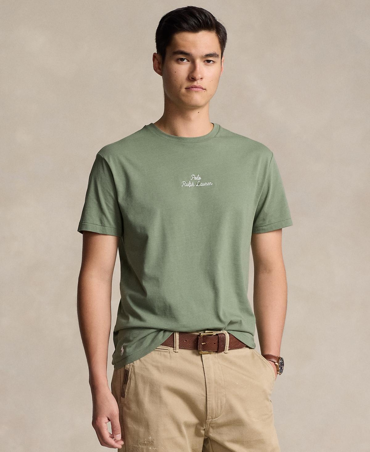 Polo Ralph Lauren Mens Classic-Fit Logo Jersey T-Shirt Product Image