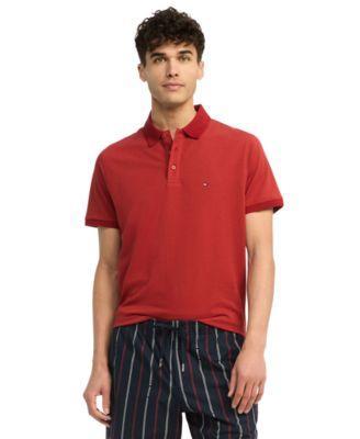 Men's Regular-Fit Two-Tone Polo Shirt Product Image