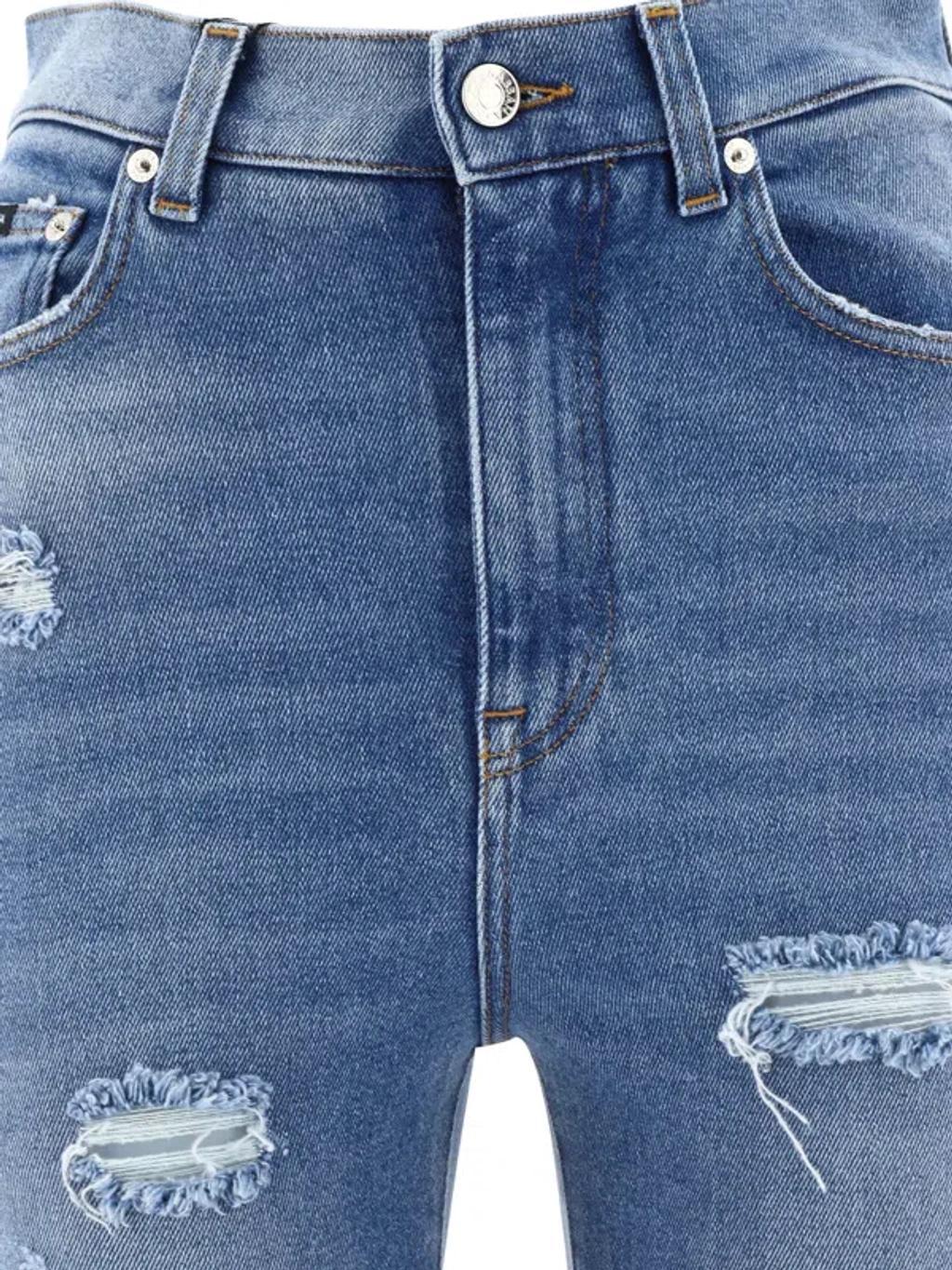 DOLCE & GABBANA Blue Grace Jeans Product Image