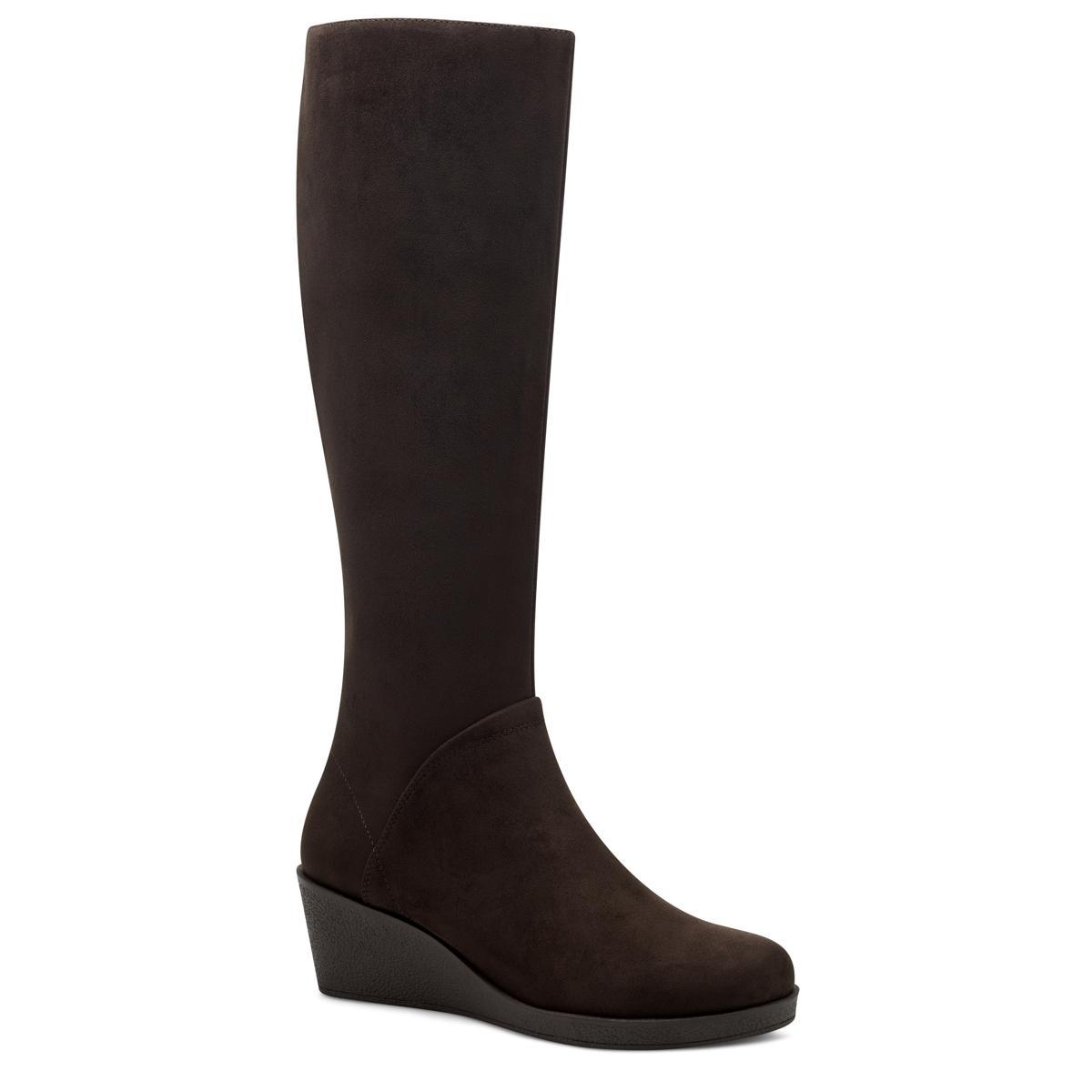 Aerosoles Binocular Womens Wedge Knee-High Boots Product Image