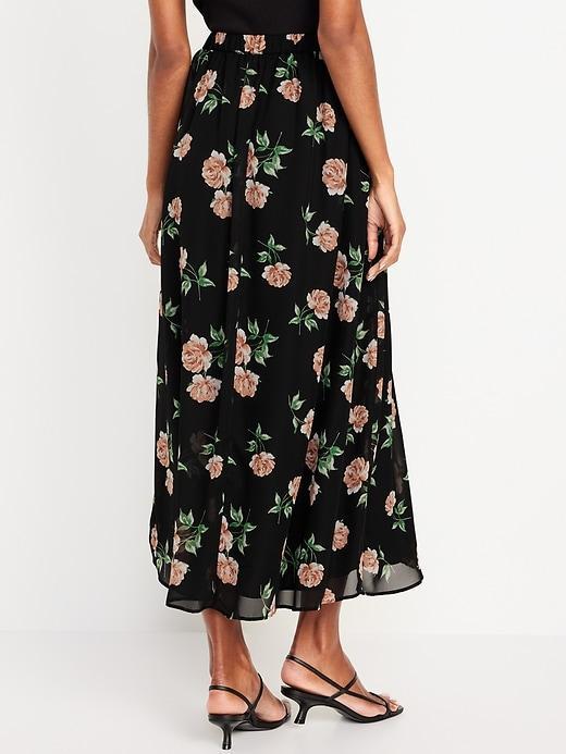 Chiffon Maxi Skirt Product Image