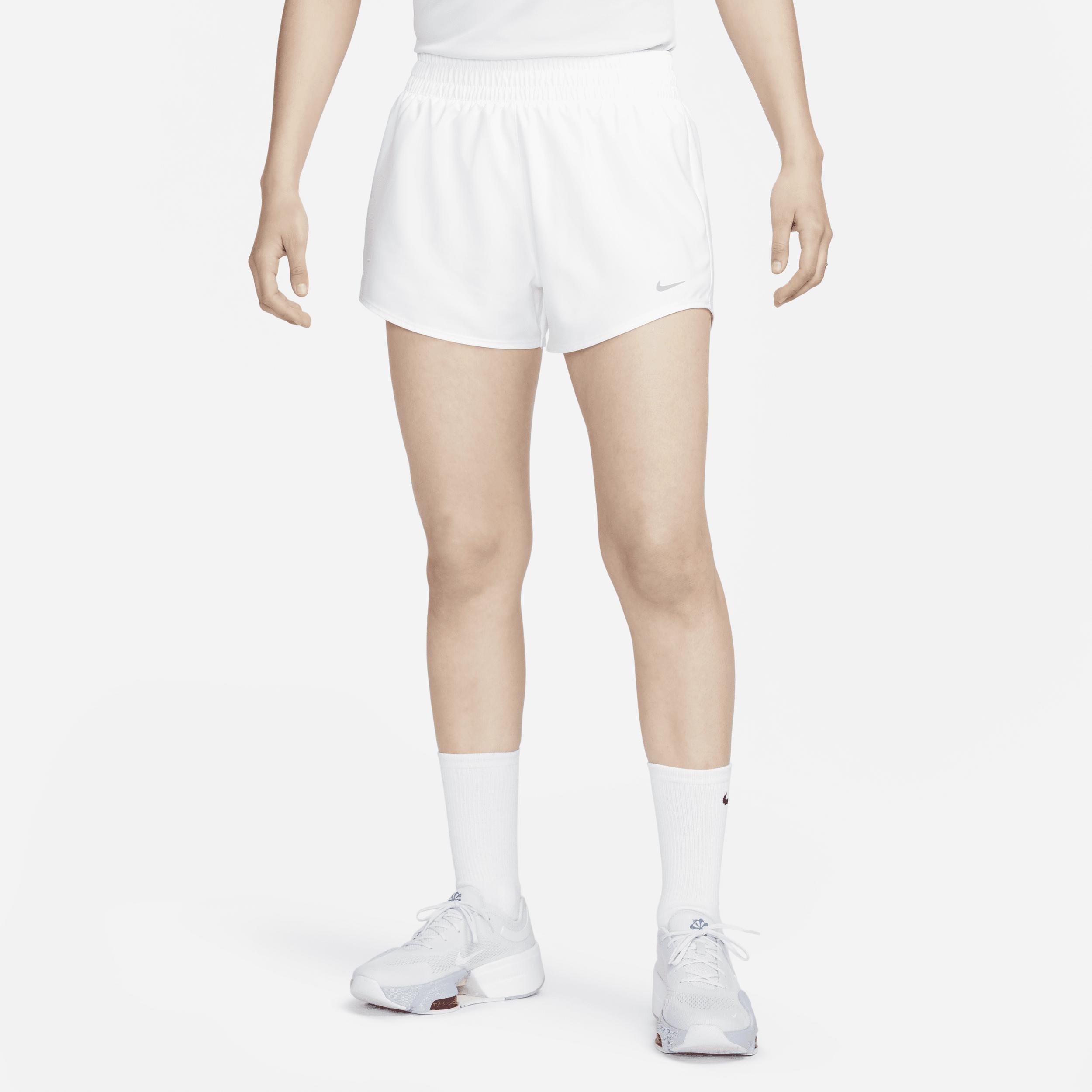 Nike Womens One Dri-FIT High-Waisted 3 Brief-Lined Shorts Product Image