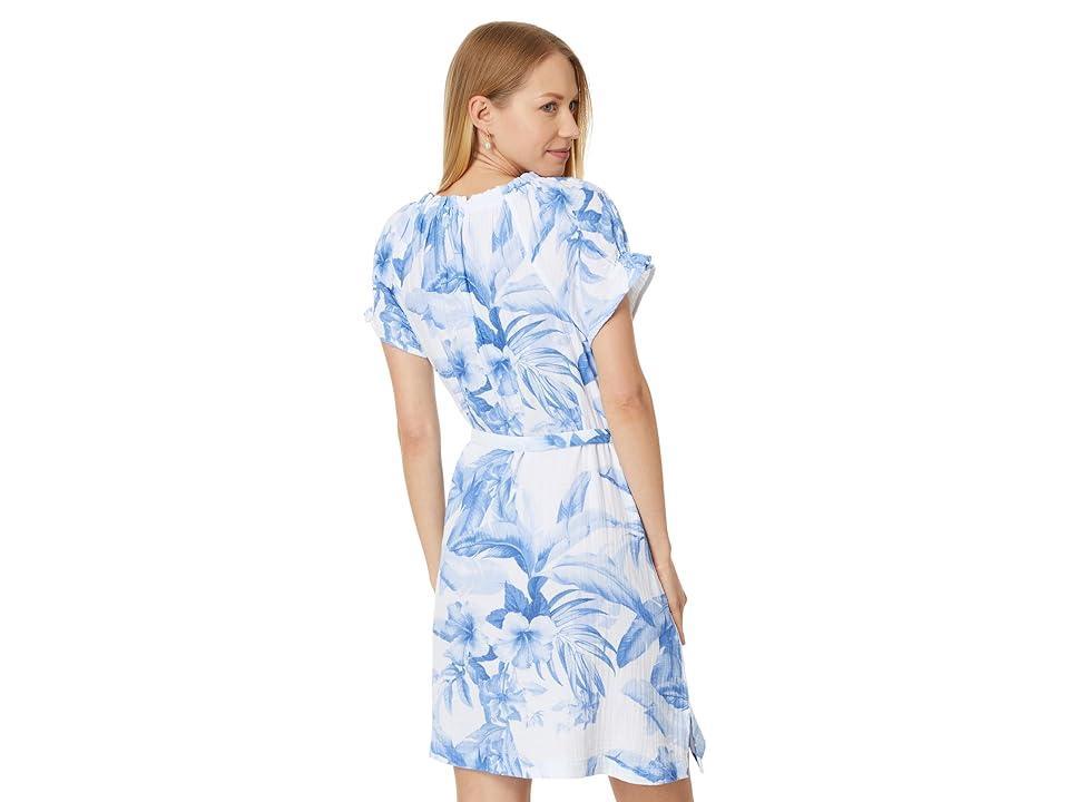 Tommy Bahama Daybreak Hibiscus Short Dress Vault) Women's Dress Product Image