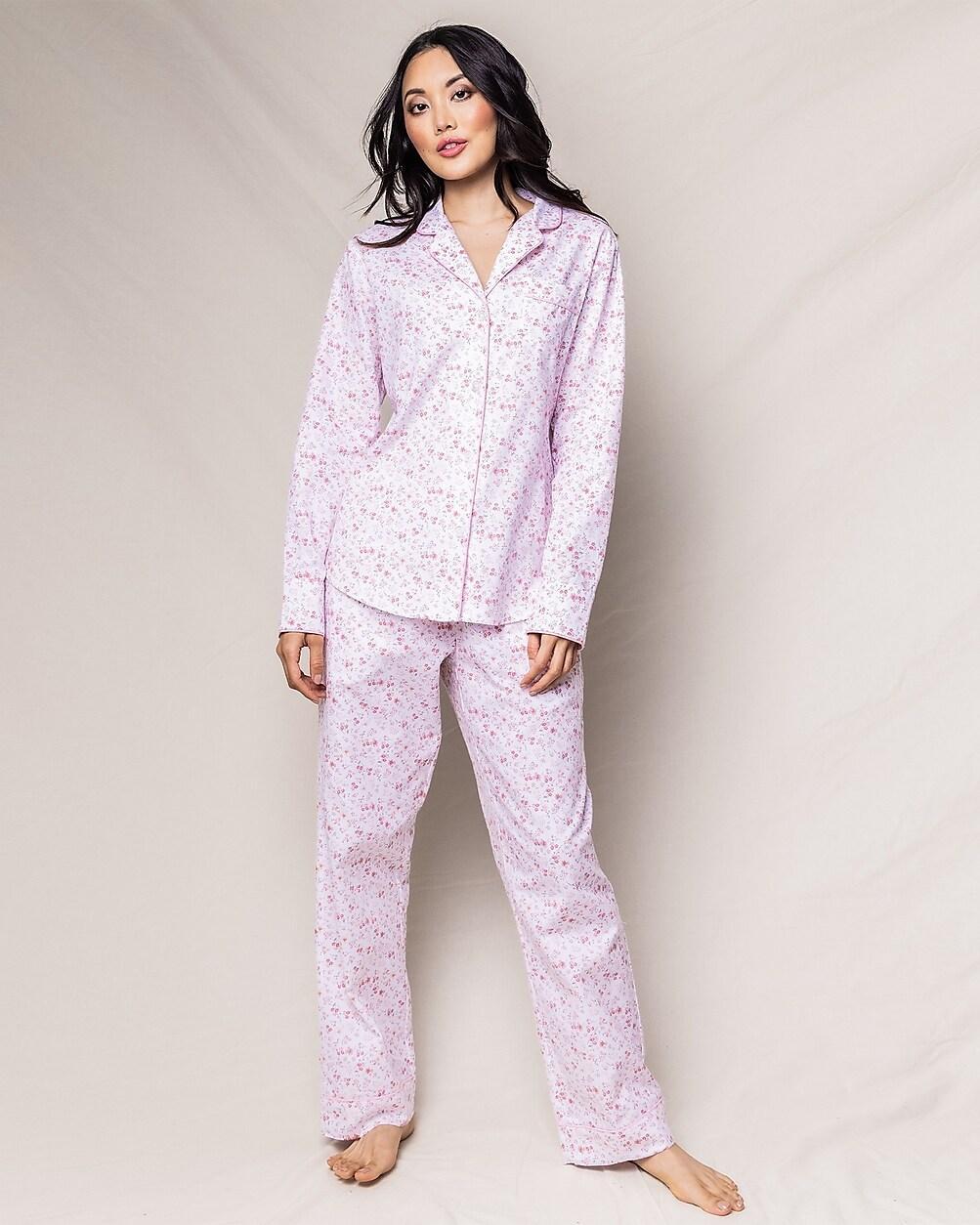 Petite Plume™ women's Fleur d'Azur pajama set Product Image