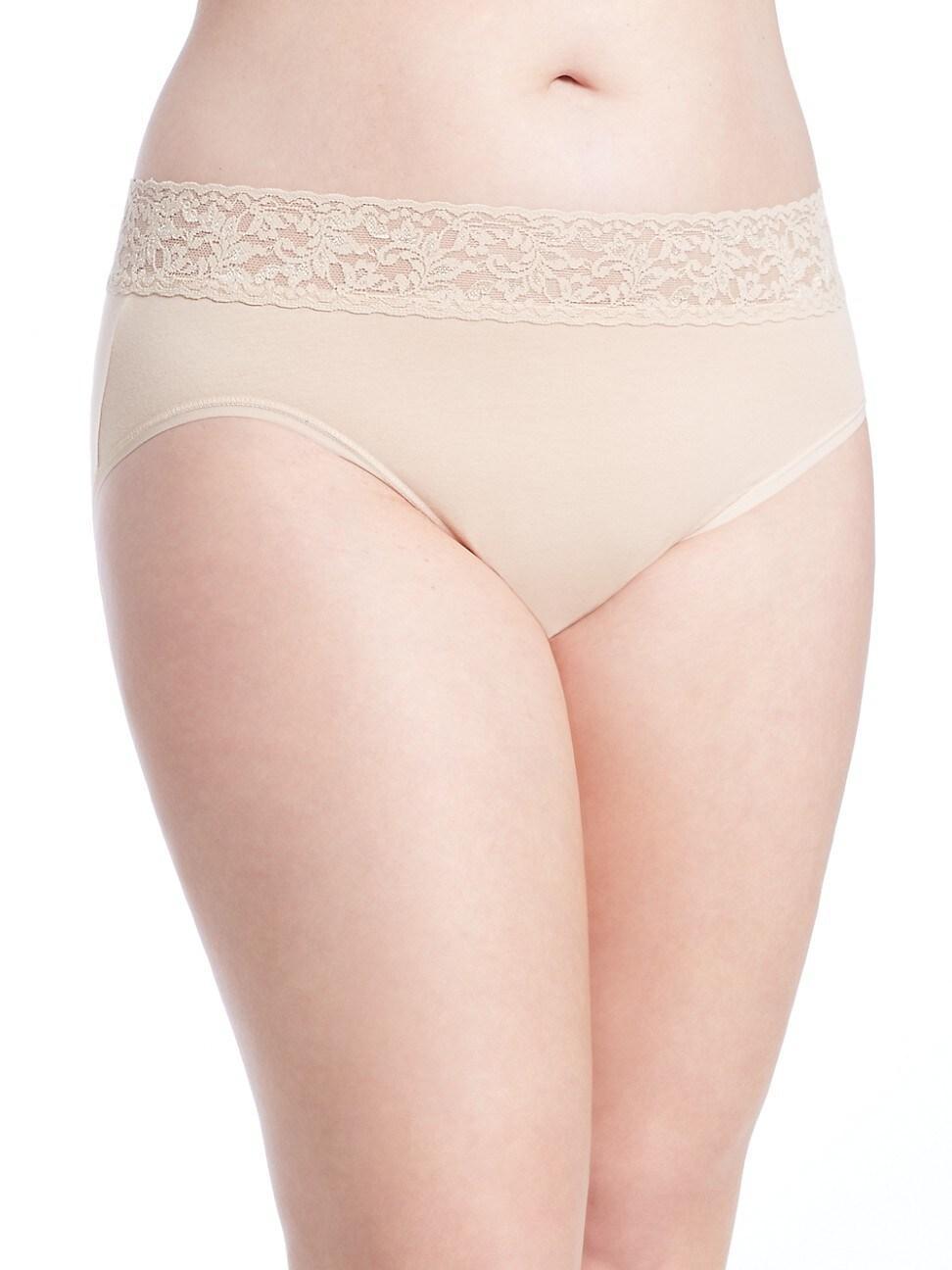 Womens Plus Cotton French Brief Product Image