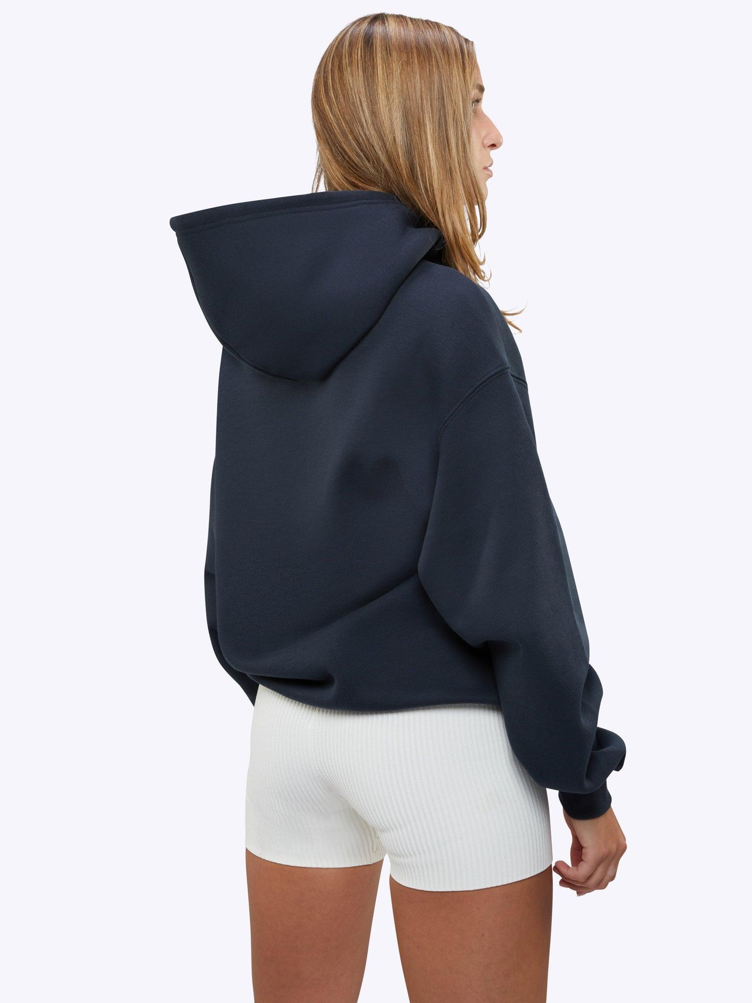 Divine Fleece Hoodie | Obsidian Relaxed-fit Product Image