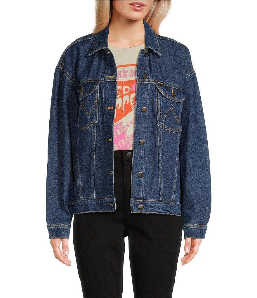 Wrangler® Girlfriend Denim Jacket Product Image