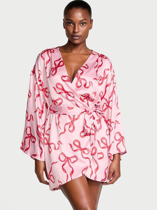 Satin Short Robe Product Image