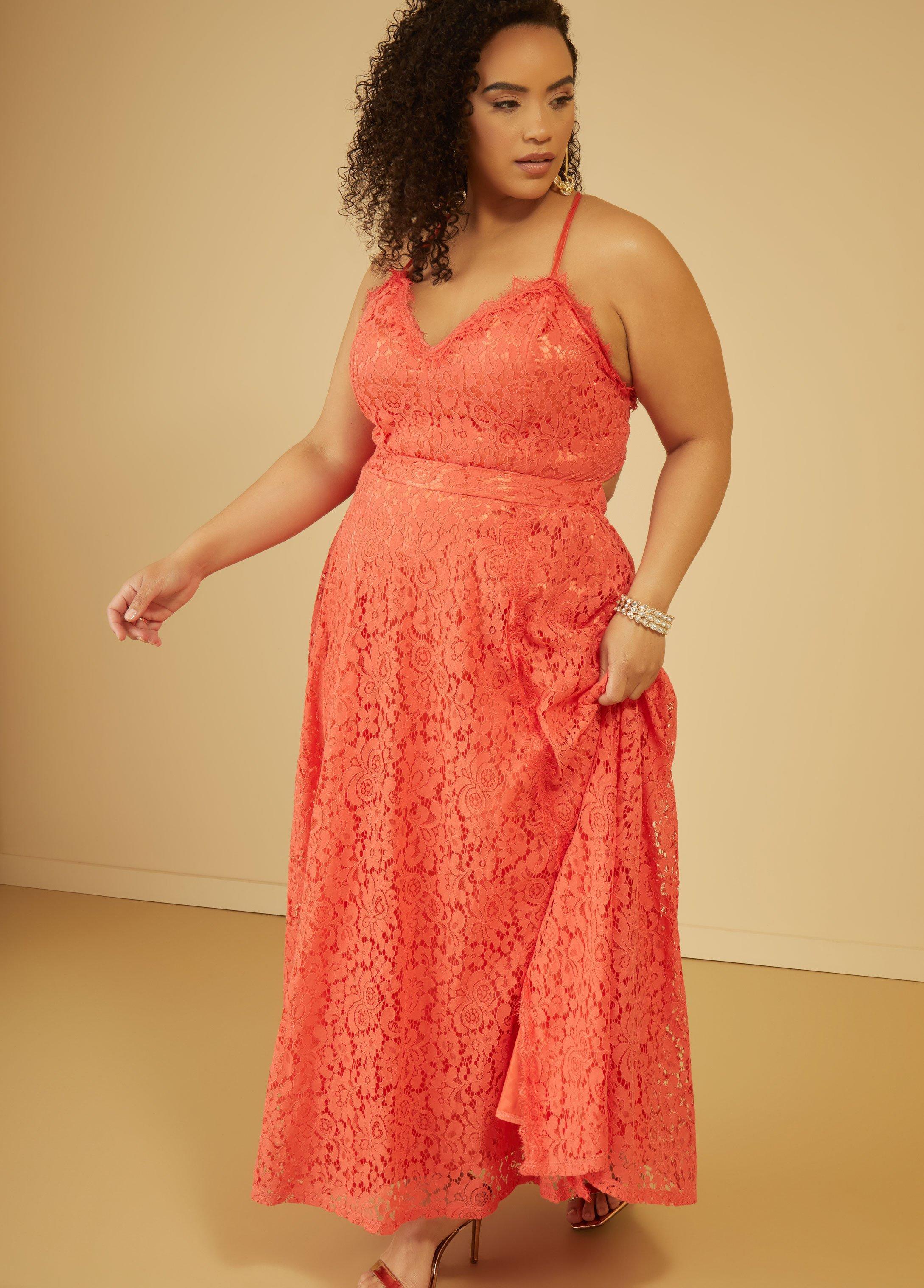 Corded Lace Maxi Dress Product Image