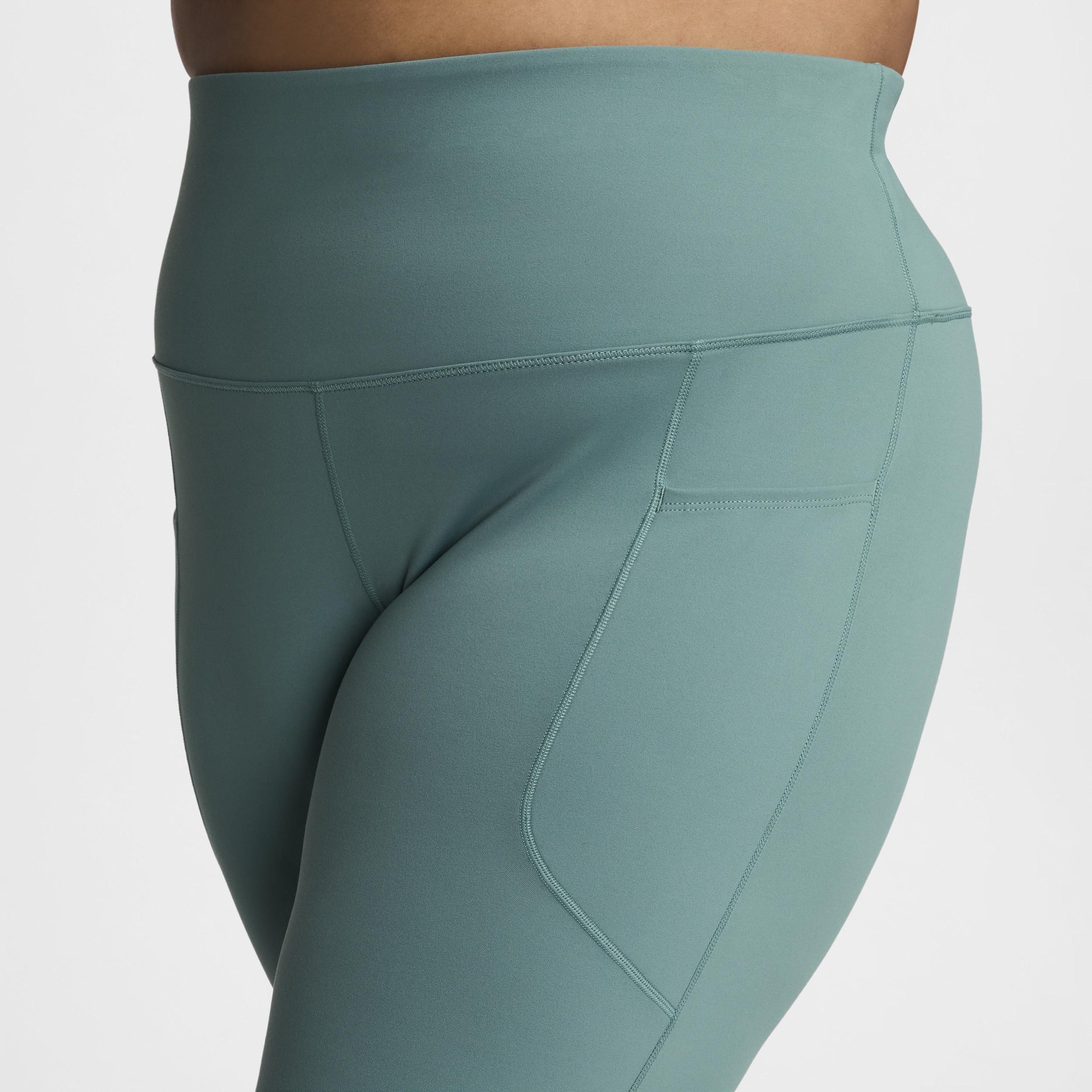 Nike Women's One High-Waisted 7/8 Leggings with Pockets (Plus Size) Product Image