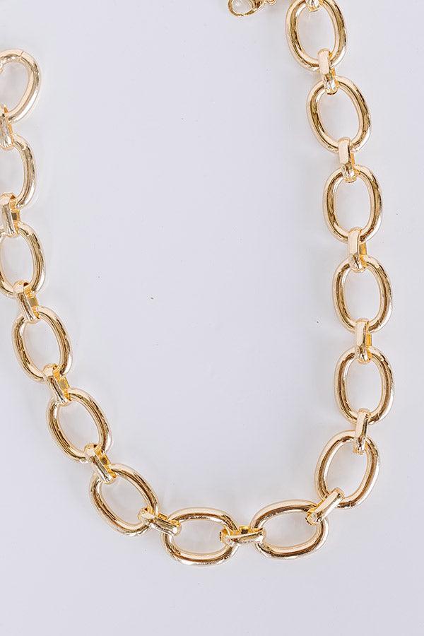 Uptown Chic Link Necklace Product Image