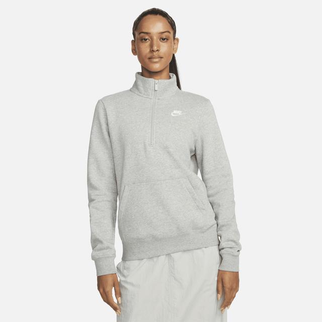 Women's Nike Sportswear Club Fleece 1/2-Zip Sweatshirt Product Image