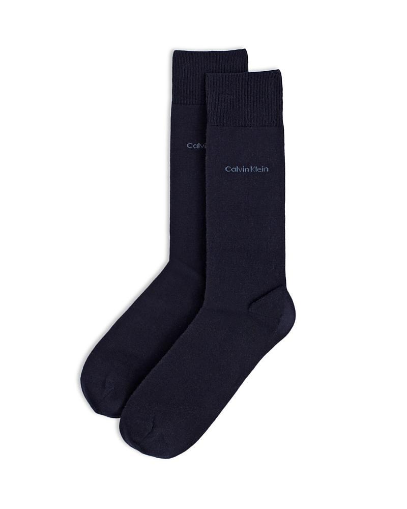 Calvin Klein Giza Cotton Flat Knit Socks Product Image