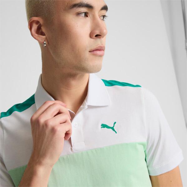 PUMA Essential+ Block Men's Polo Shirt Product Image