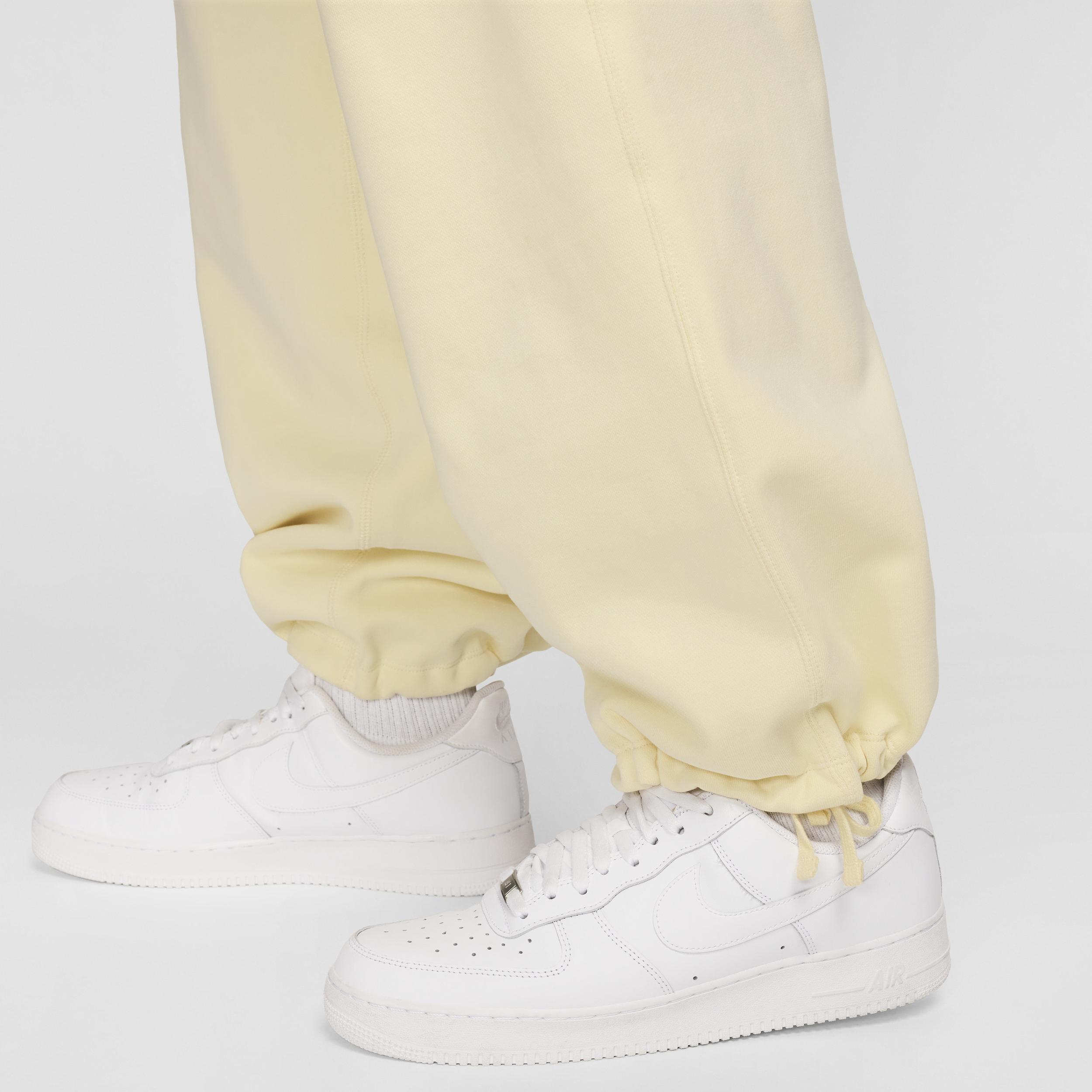 Nike Men's Solo Swoosh Open-Hem Fleece Pants Product Image