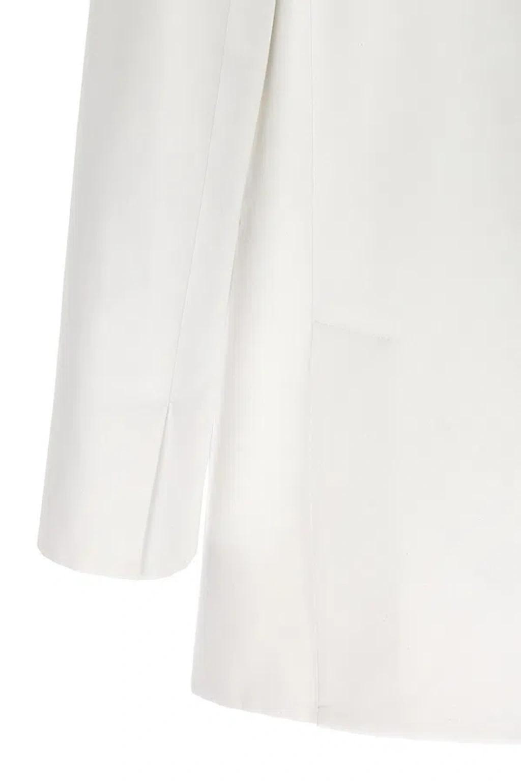 Garavani Women  Double-breasted Blazer In White Product Image