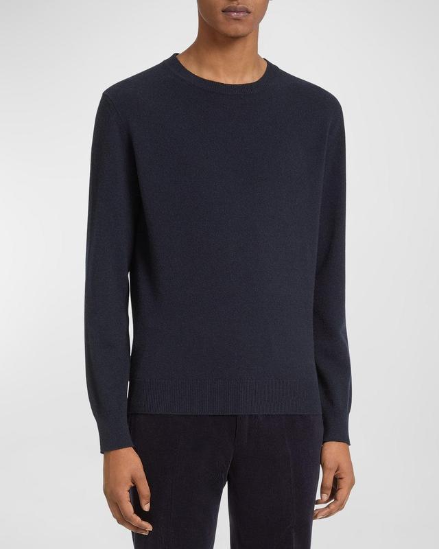 Mens Cashmere Crewneck Sweater Product Image