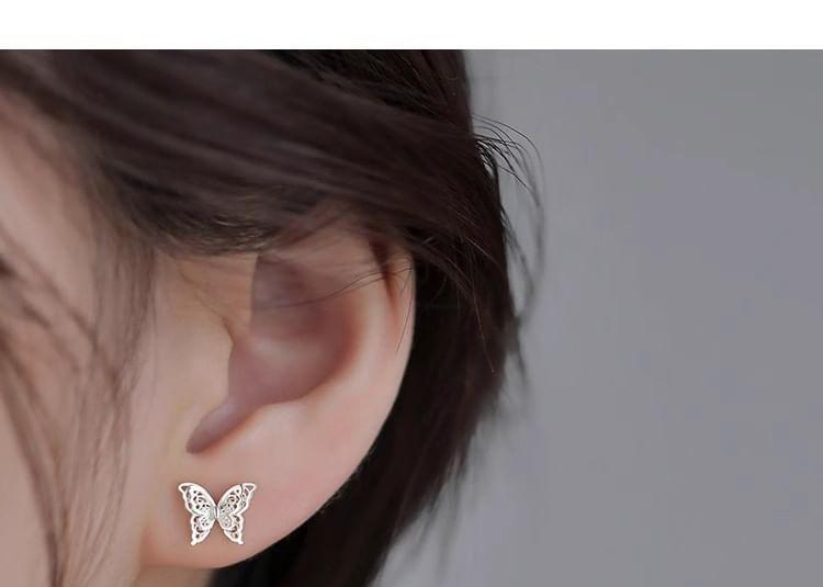 Butterfly Alloy Stud Earring Product Image