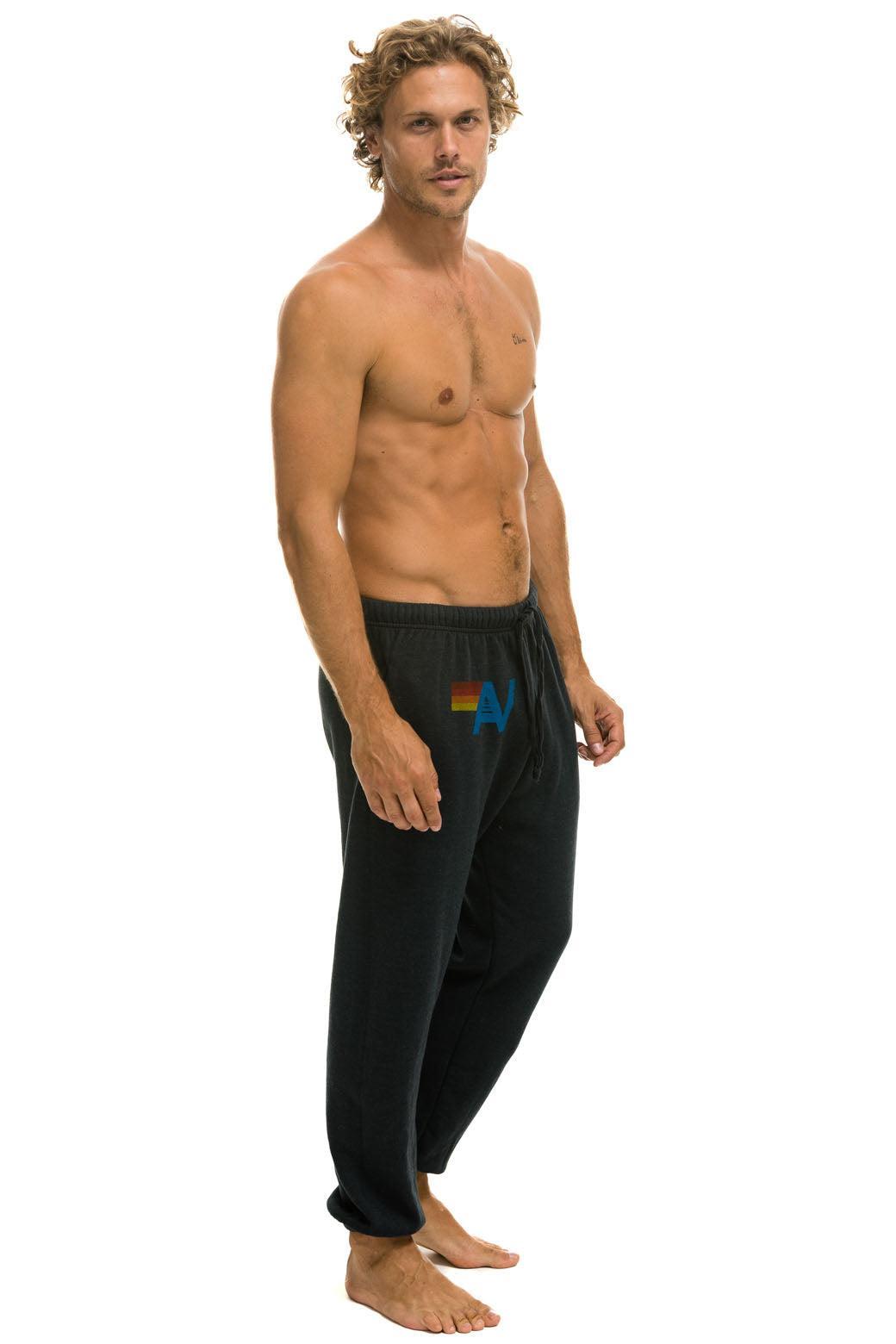 LOGO SWEATPANTS - CHARCOAL Male Product Image