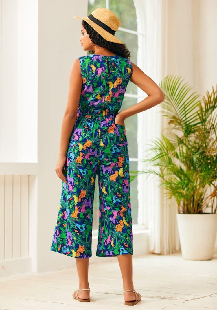 Kaleidoscope Quest Cropped Trousers Product Image