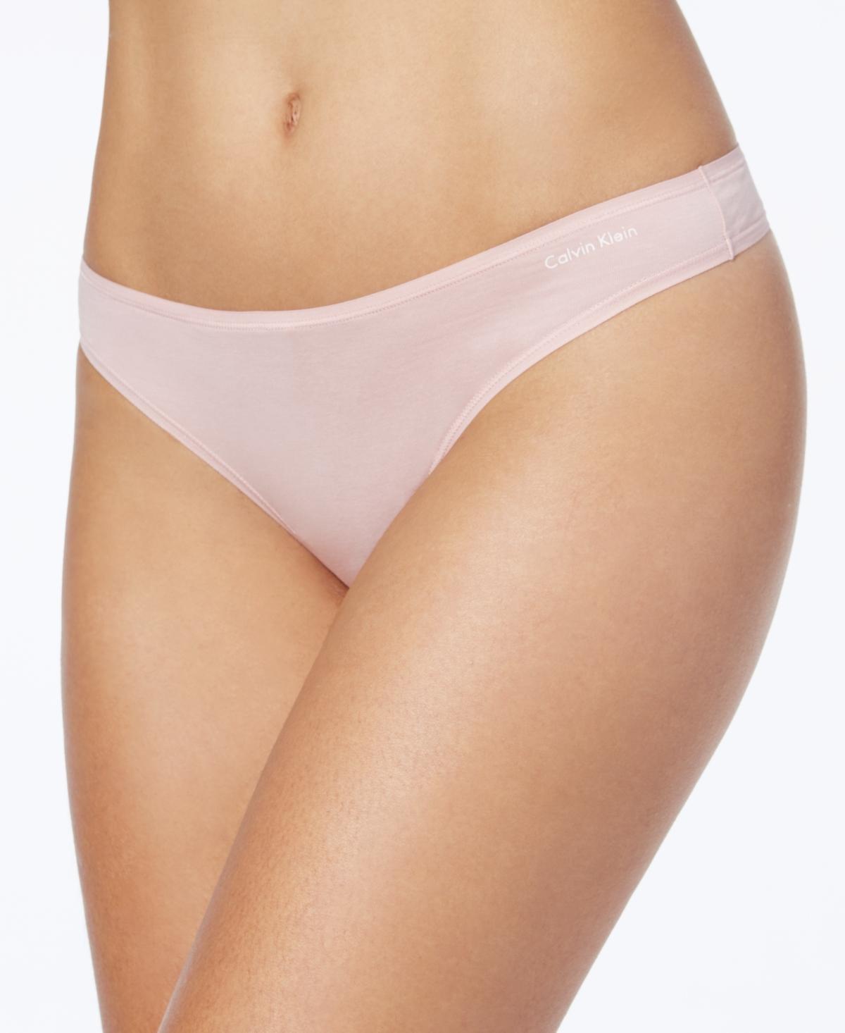 Calvin Klein Cotton Form Thong Underwear QD3643 Product Image