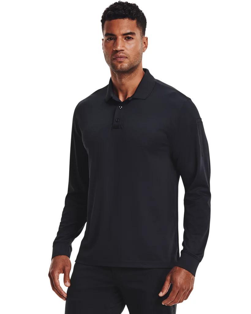 Mens UA Tactical Performance Polo 2.0 Long Sleeve Product Image