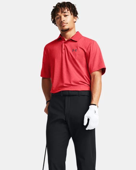 Men's UA Playoff 3.0 Coral Jacquard Polo Product Image