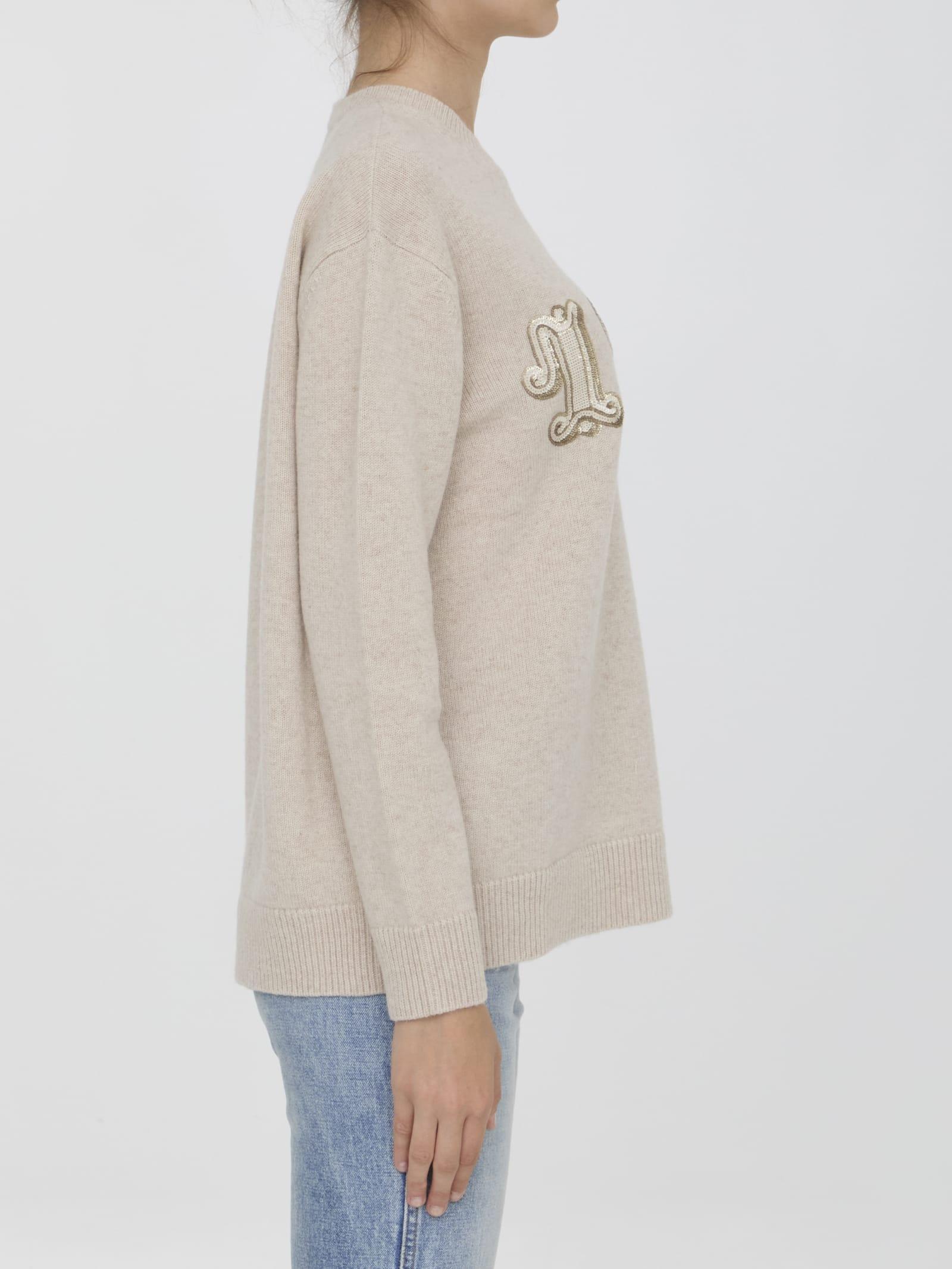 MAX MARA Plata Sweater In Beige Product Image