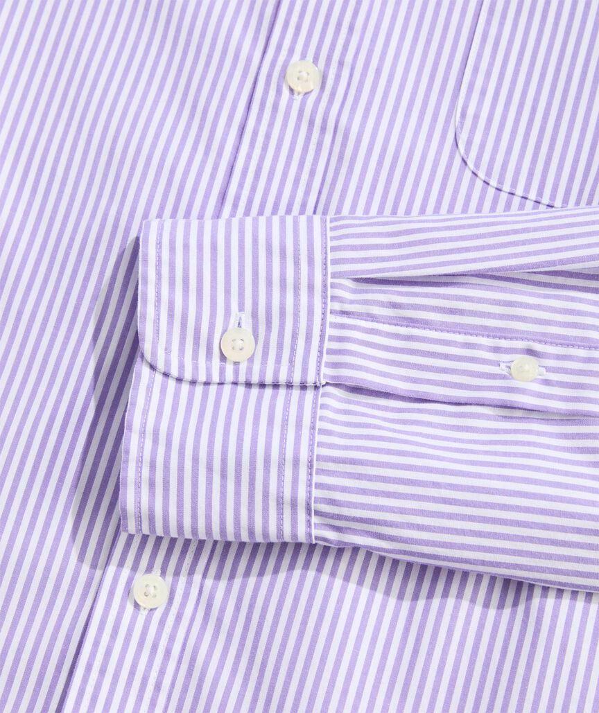 Stretch Poplin Stripe Shirt Product Image