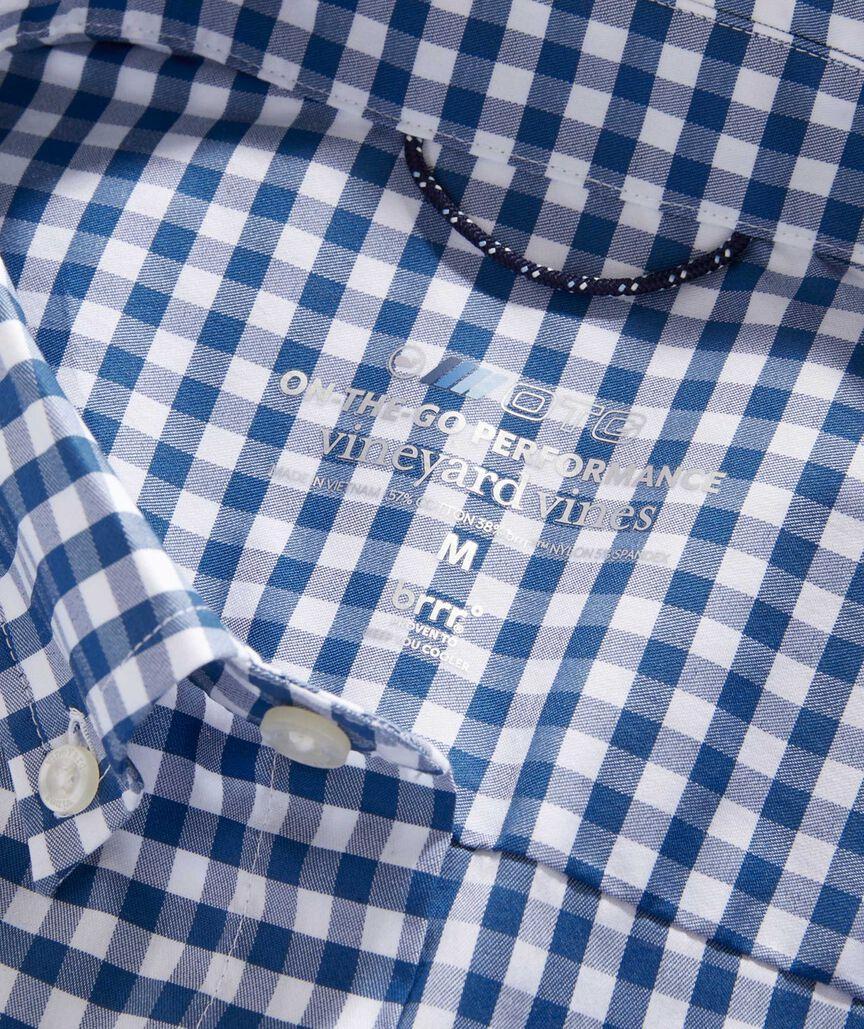 On-The-Go brrr° Gingham Shirt Product Image