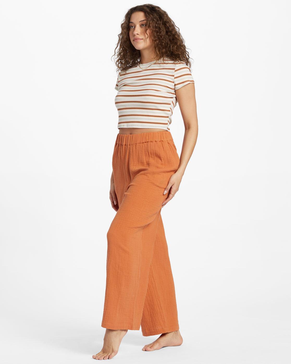 Follow Me Pant 2 Pants - Toffee Female Product Image