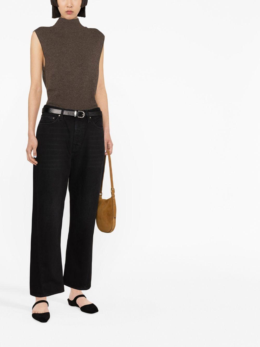 Straight-leg Jeans In Faded Black Product Image