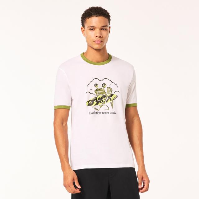 Oakley Never Ends Tee - White | Oakley® Product Image