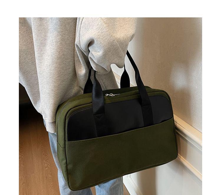 Two Tone Carryall Bag Product Image