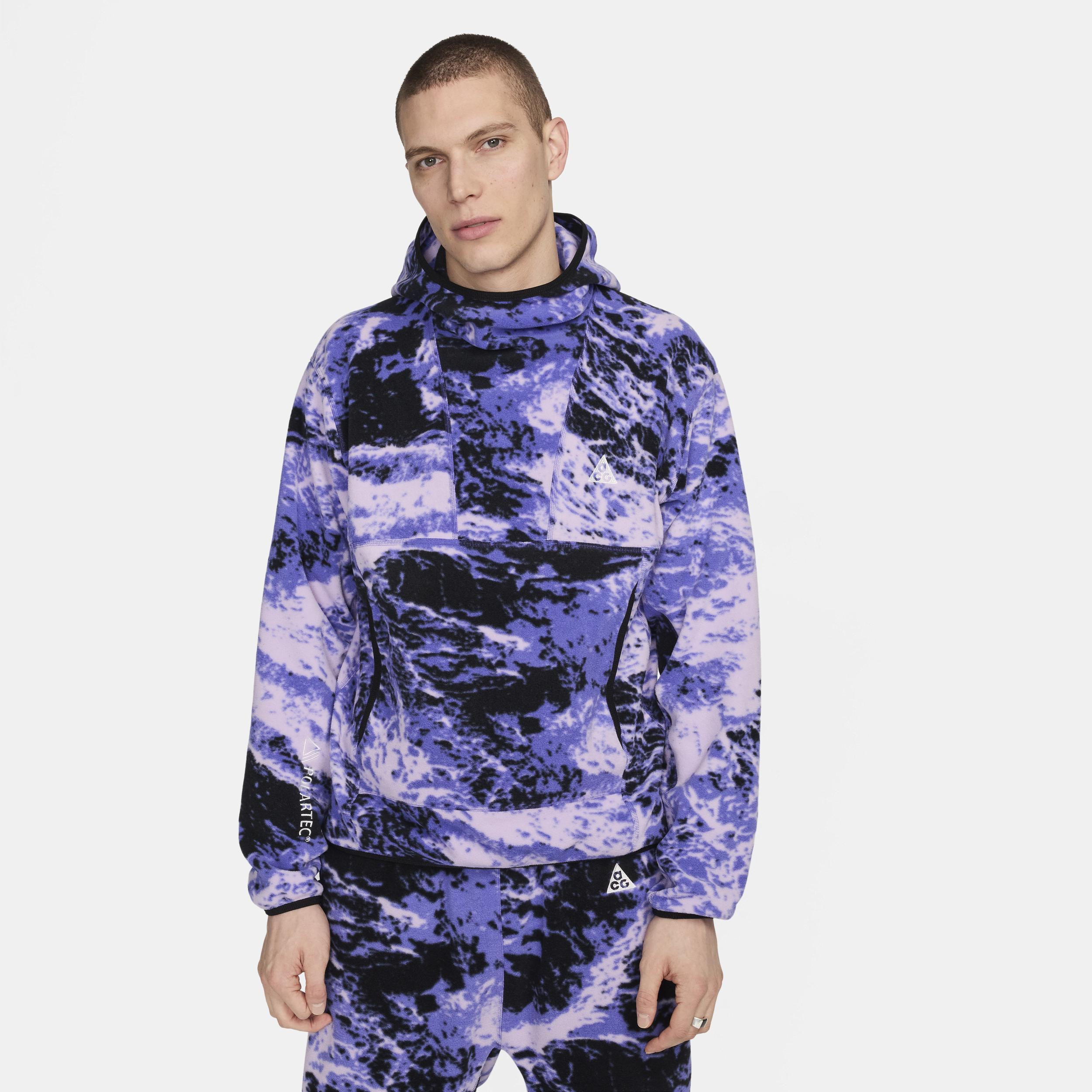 Men's Nike ACG "Wolf Tree" Allover Print Pullover Hoodie Product Image