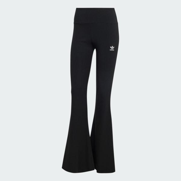 Essentials Rib Flared Leggings Product Image