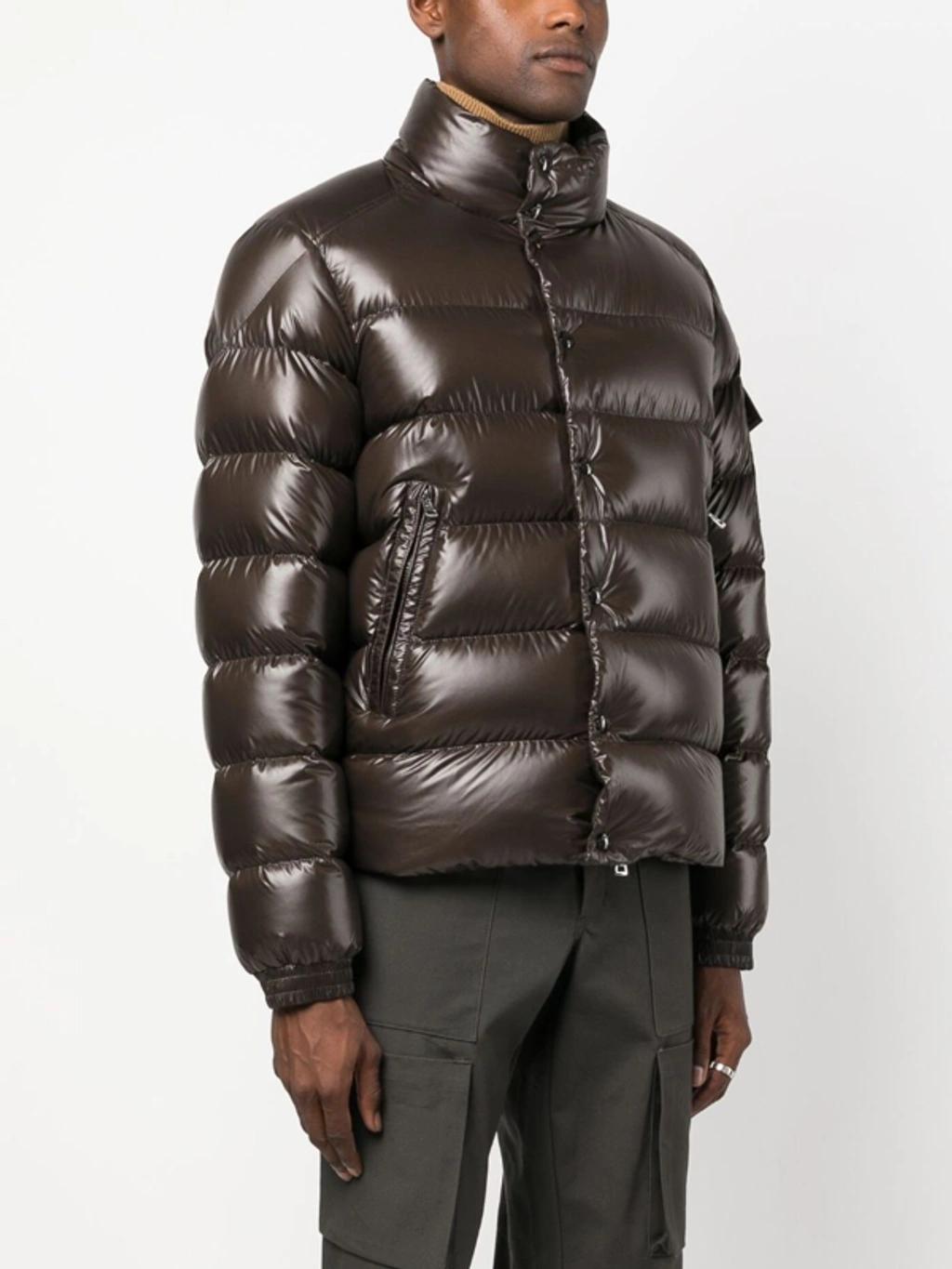 MONCLER Lule Padded Jacket In Brown Product Image