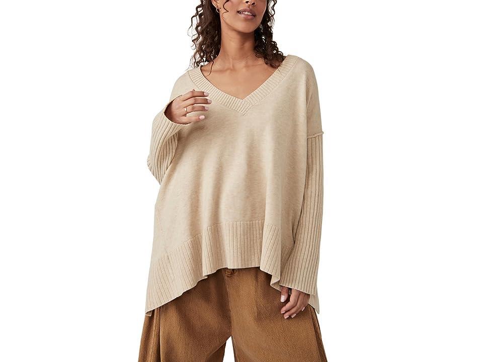 Free People Orion A-Line Tunic (Almond) Women's Clothing Product Image