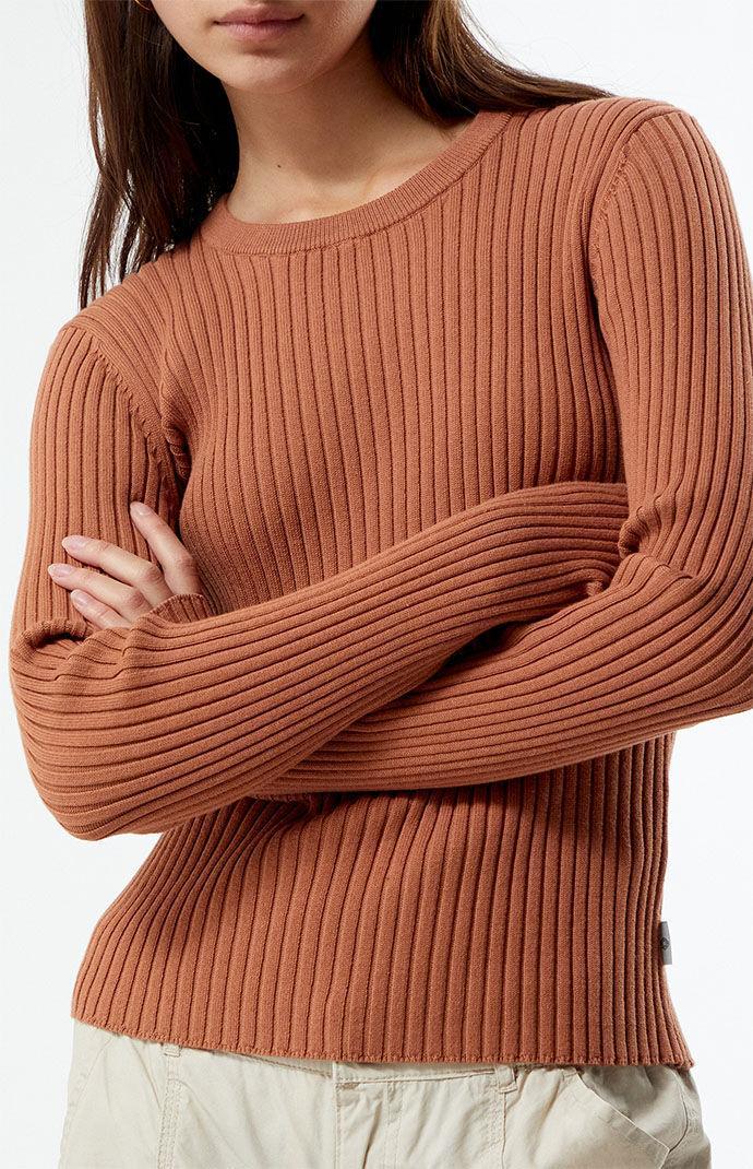 Rhythm Womens Classic Knit Long Sleeve Top Product Image