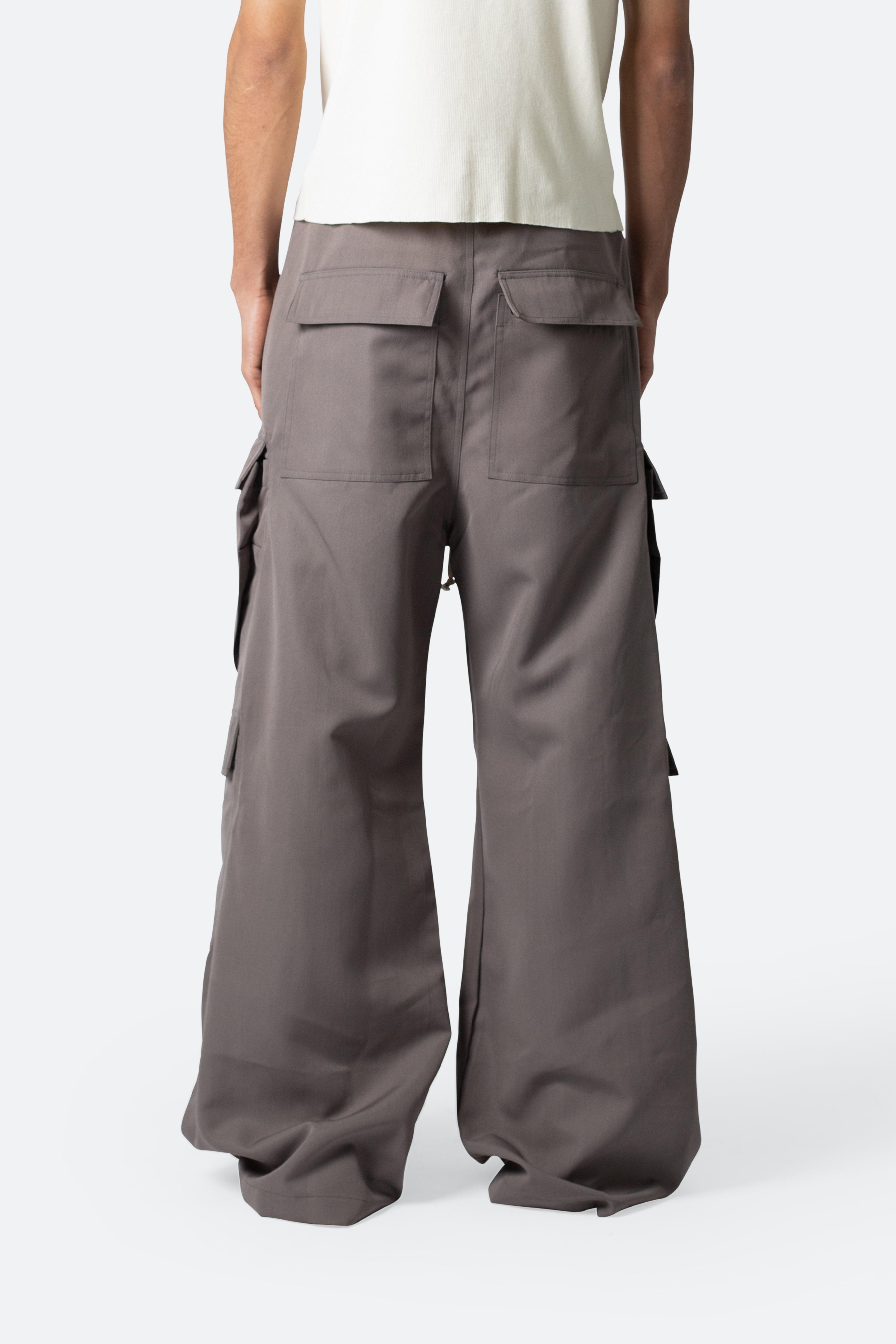 Rave Double Cargo Pants - Dusty Brown Product Image