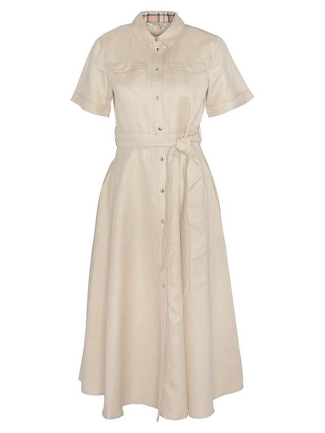 Womens Margaret Linen-Cotton Shirtdress Product Image