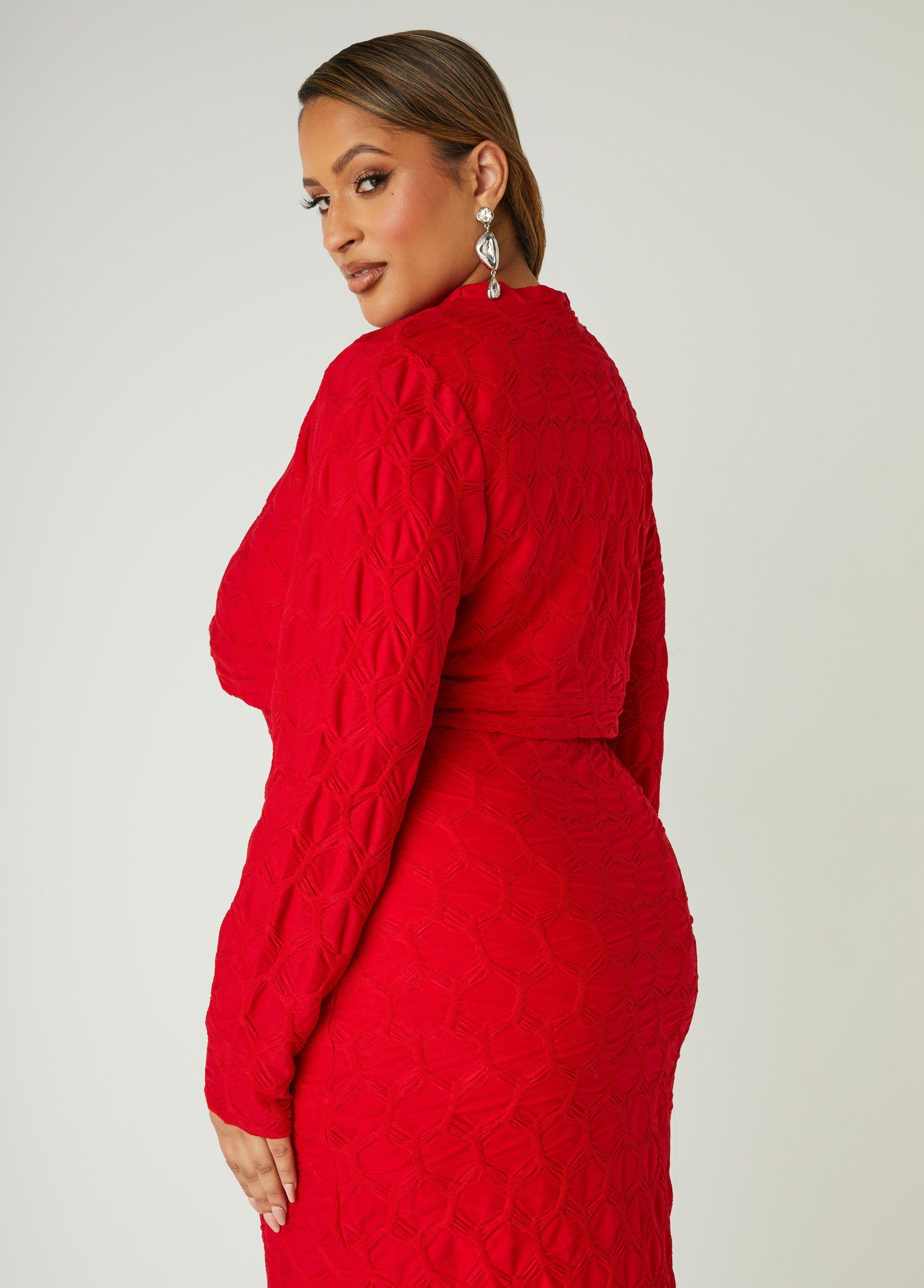 Textured Knit Bolero Product Image