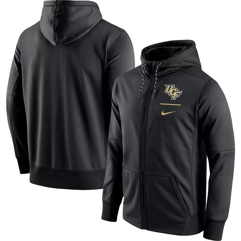 Mens Nike UCF Knights Logo Stack Performance Full-Zip Hoodie Product Image