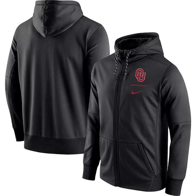 Mens Nike Ole Miss Rebels Logo Stack Performance Full-Zip Hoodie Blue Product Image